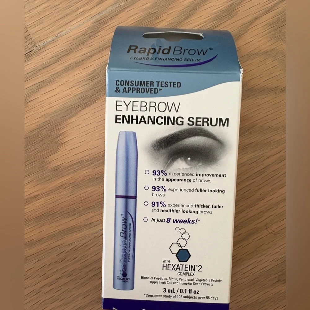 New RapidBrow Eyebrow Enhancing Serum
